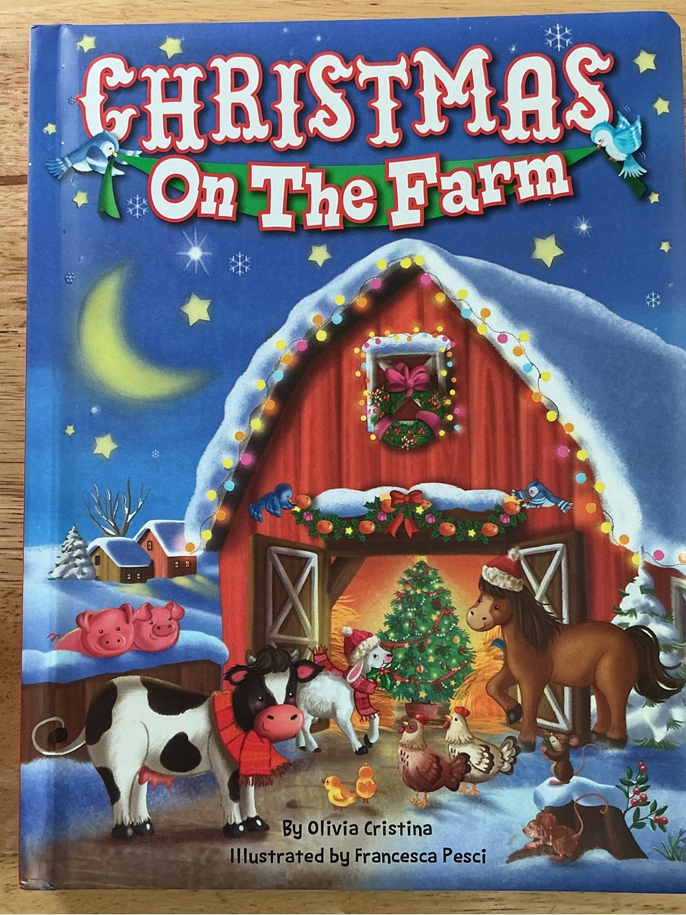 Christmas On The Farm Illustrated Holiday Picture Book